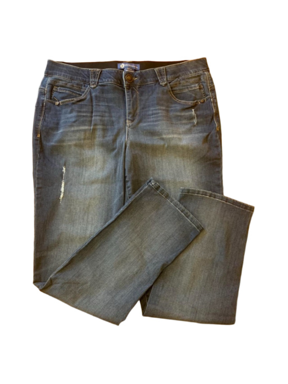 Democracy Jeans 16 W Blue Denim “Ab”solution